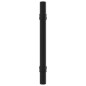 vidaXL Möbelgriffe 10 Stk. Schwarz 96 mm Edelstahl vidaXL Möbelgriffe 10 Stk. Schwarz 96 mm Edelstahl