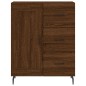 vidaXL Highboard Braun Eichen-Optik 69,5x34x180 cm Holzwerkstoff vidaXL Highboard Braun Eichen-Optik 69,5x34x180 cm Holzwerkstoff