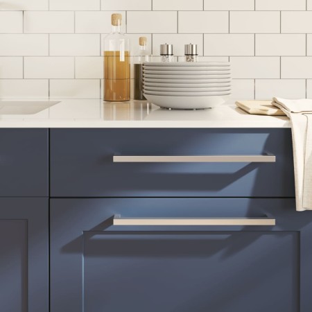 vidaXL Möbelgriffe 20 Stk. Silbern 320 mm Edelstahl