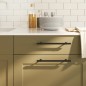 vidaXL Möbelgriffe 20 Stk. Schwarz 192 mm Edelstahl vidaXL Möbelgriffe 20 Stk. Schwarz 192 mm Edelstahl