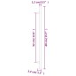 vidaXL Möbelgriffe 20 Stk. Bronzen 320 mm Edelstahl vidaXL Möbelgriffe 20 Stk. Bronzen 320 mm Edelstahl