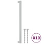 vidaXL Möbelgriffe 10 Stk. Silbern 320 mm Edelstahl vidaXL Möbelgriffe 10 Stk. Silbern 320 mm Edelstahl