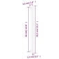 vidaXL Möbelgriffe 10 Stk. Bronzen 320 mm Edelstahl vidaXL Möbelgriffe 10 Stk. Bronzen 320 mm Edelstahl