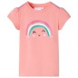 Kinder-T-Shirt Korallenrosa 128 Kinder-T-Shirt Korallenrosa 128