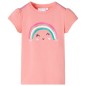 Kinder-T-Shirt Korallenrosa 104 Kinder-T-Shirt Korallenrosa 104