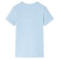 Kinder-T-Shirt Hellblau 116 Kinder-T-Shirt Hellblau 116