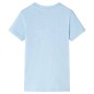 Kinder-T-Shirt Hellblau 140 Kinder-T-Shirt Hellblau 140
