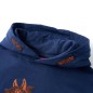 Kinder-Kapuzenpullover Marineblau 92 Kinder-Kapuzenpullover Marineblau 92