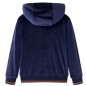 Kinder-Kapuzenjacke Marineblau 128 Kinder-Kapuzenjacke Marineblau 128