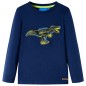 Kinder-Langarmshirt Marineblau 92 Kinder-Langarmshirt Marineblau 92