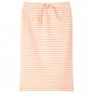 Kinderrock mit Streifen Gerade Neonorange 92 Kinderrock mit Streifen Gerade Neonorange 92