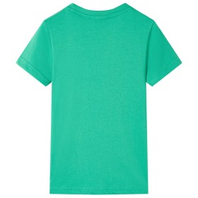 Kinder-T-Shirt Grün 140