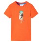 Kinder-T-Shirt Dunkelorange 92 Kinder-T-Shirt Dunkelorange 92