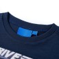 Kinder-Langarmshirt Marineblau Melange 140 Kinder-Langarmshirt Marineblau Melange 140