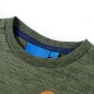 Kinder-Langarmshirt Khaki Melange 128 Kinder-Langarmshirt Khaki Melange 128