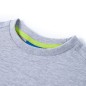 Kinder-Langarmshirt Grau Melange 140 Kinder-Langarmshirt Grau Melange 140