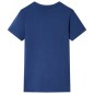 Kinder-T-Shirt Dunkelblau 140 Kinder-T-Shirt Dunkelblau 140