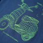 Kinder-T-Shirt Dunkelblau 140 Kinder-T-Shirt Dunkelblau 140