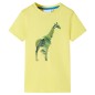 Kinder-T-Shirt Gelb 128 Kinder-T-Shirt Gelb 128