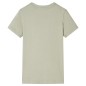 Kinder-T-Shirt Helles Khaki 140 Kinder-T-Shirt Helles Khaki 140