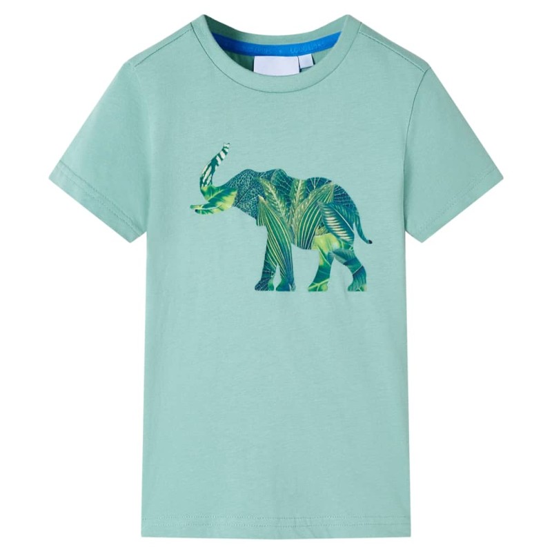 Kinder-T-Shirt Helles Khaki 104 Kinder-T-Shirt Helles Khaki 104