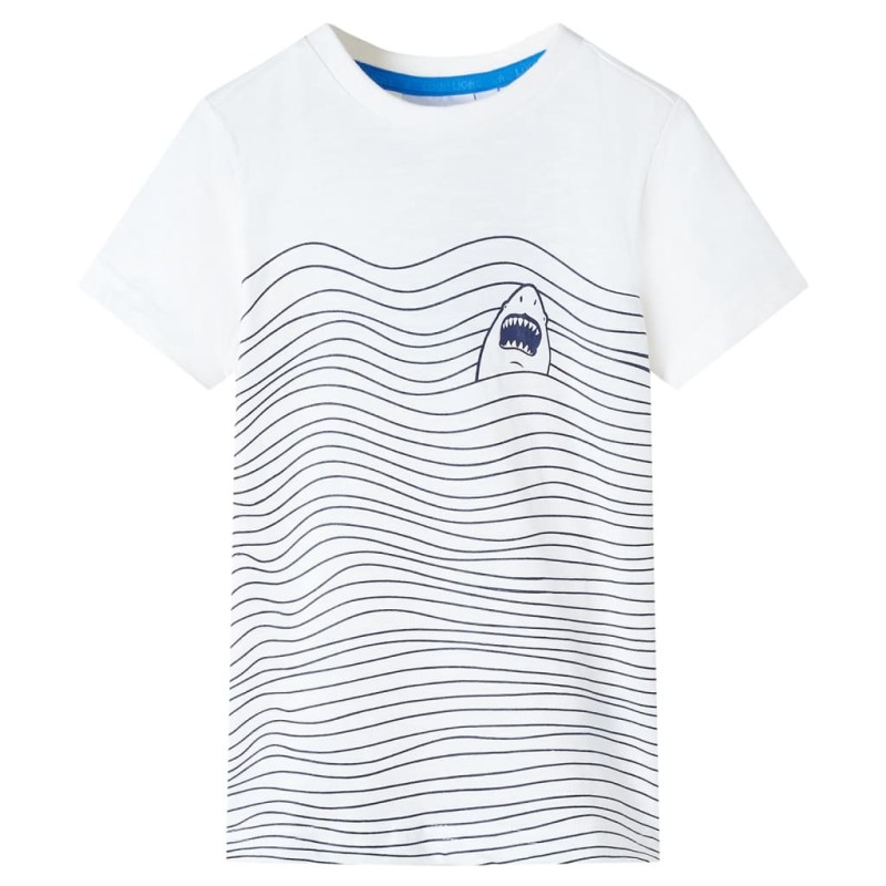 Kinder-T-Shirt Ecru 128 Kinder-T-Shirt Ecru 128