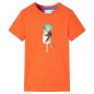 Kinder-T-Shirt Dunkelorange 116 Kinder-T-Shirt Dunkelorange 116