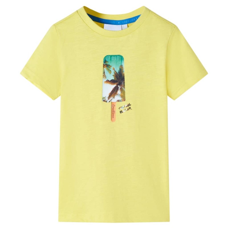 Kinder-T-Shirt Gelb 116 Kinder-T-Shirt Gelb 116