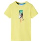 Kinder-T-Shirt Gelb 116 Kinder-T-Shirt Gelb 116