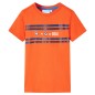 Kinder-T-Shirt Dunkelorange 128 Kinder-T-Shirt Dunkelorange 128