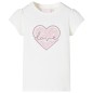 Kinder-T-Shirt Ecru 104 Kinder-T-Shirt Ecru 104