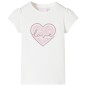 Kinder-T-Shirt Ecru 128 Kinder-T-Shirt Ecru 128