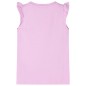 Kinder-T-Shirt mit Rüschenärmeln Lila 104 Kinder-T-Shirt mit Rüschenärmeln Lila 104