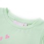 Kinder-T-Shirt mit Rüschenärmeln Zartgrün 92 Kinder-T-Shirt mit Rüschenärmeln Zartgrün 92