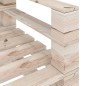 8-tlg. Garten-Lounge-Set aus Paletten Kiefernholz 8-tlg. Garten-Lounge-Set aus Paletten Kiefernholz