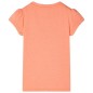 Kinder-T-Shirt mit Flügelärmeln Neonorange 128 Kinder-T-Shirt mit Flügelärmeln Neonorange 128