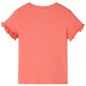 Kinder-Kurzarmshirt Korallenrosa 140 Kinder-Kurzarmshirt Korallenrosa 140