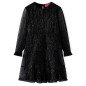 Kinderkleid mit Langen Ärmeln Schwarz 128 Kinderkleid mit Langen Ärmeln Schwarz 128