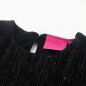 Kinderkleid mit Langen Ärmeln Schwarz 128 Kinderkleid mit Langen Ärmeln Schwarz 128