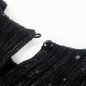 Kinderkleid mit Langen Ärmeln Schwarz 128 Kinderkleid mit Langen Ärmeln Schwarz 128