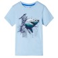 Kinder-T-Shirt Hellblau 116 Kinder-T-Shirt Hellblau 116