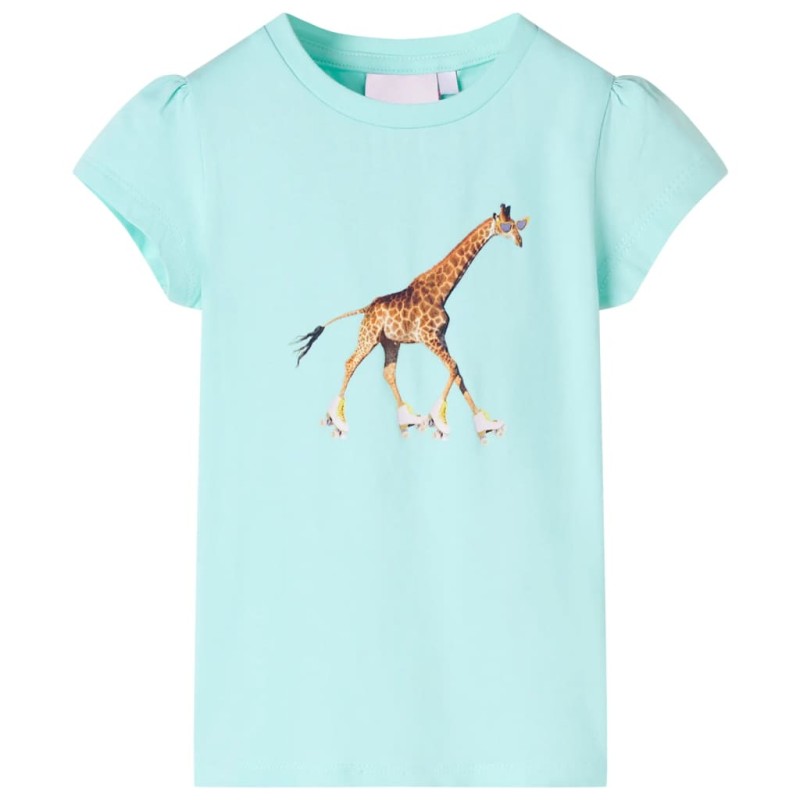 Kinder-T-Shirt Hellblau 92 Kinder-T-Shirt Hellblau 92