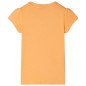 Kinder-T-Shirt Hellorange 128 Kinder-T-Shirt Hellorange 128