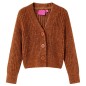 Kinder-Strickjacke Cognac 116 Kinder-Strickjacke Cognac 116