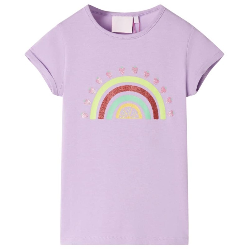 Kinder-T-Shirt Lila 140 Kinder-T-Shirt Lila 140