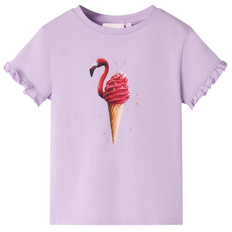 Kinder-T-Shirt Lila 92 Kinder-T-Shirt Lila 92