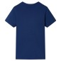 Kinder-T-Shirt Dunkelblau 116 Kinder-T-Shirt Dunkelblau 116