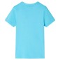 Kinder-T-Shirt Aquablau 116 Kinder-T-Shirt Aquablau 116