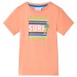 Kinder-T-Shirt Neonorange 128 Kinder-T-Shirt Neonorange 128