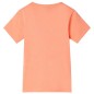 Kinder-T-Shirt Neonorange 128 Kinder-T-Shirt Neonorange 128